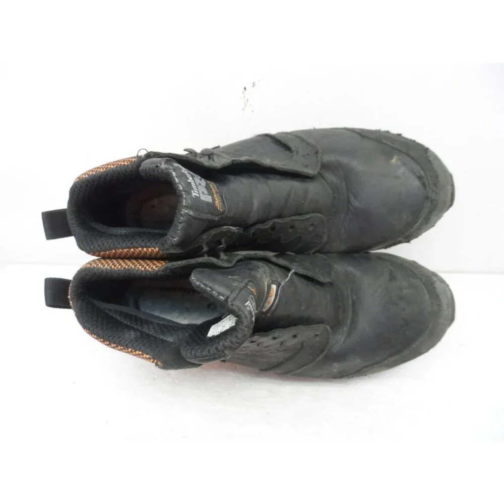 Timberland PRO Men's Mid Reaxion CT Safety Work Boots A21RU Black Size 9W - Picture 6 of 10